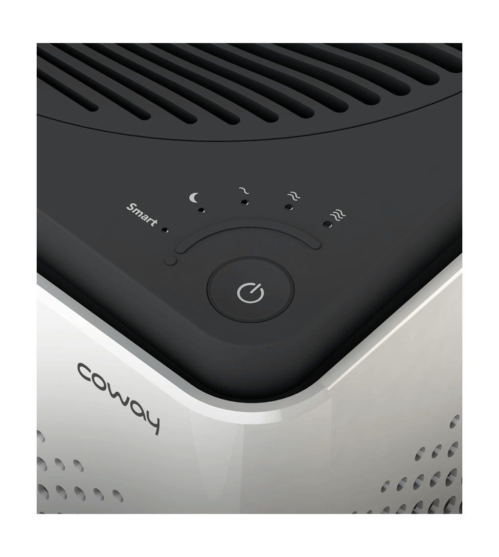 Coway-AP-1515G-fan-control parim õhupuhastaja