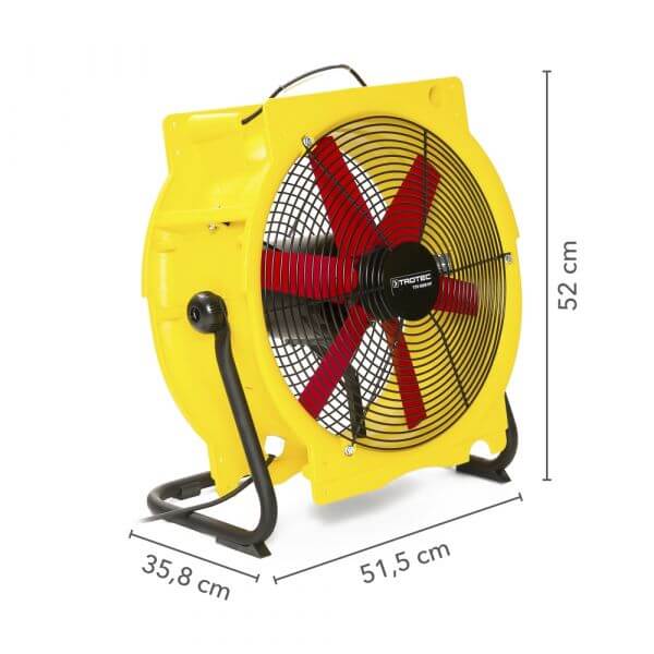 aksiaalventilaator ehitusventilaator