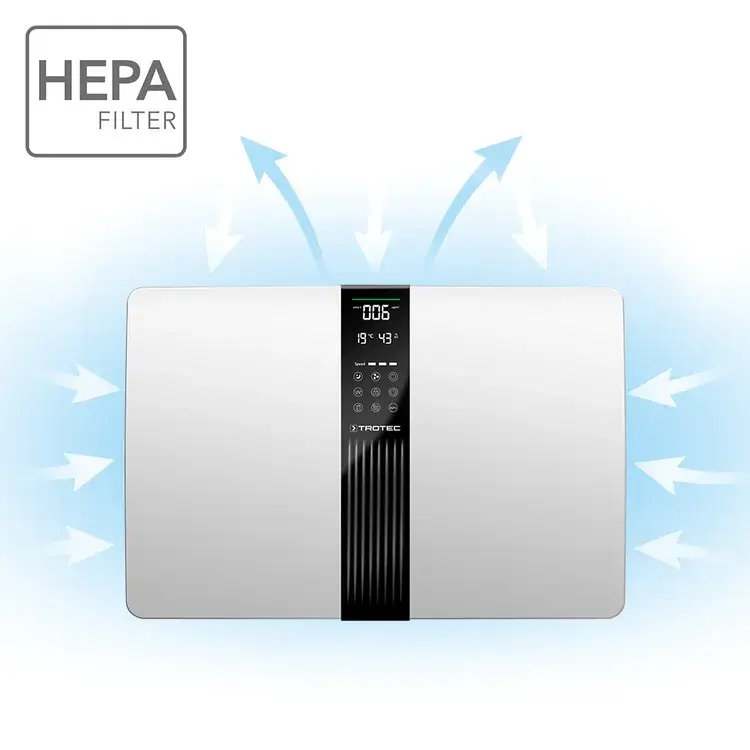 AirgoClean®-140-E-Trotec HEPA filtriga õhupuhastaja