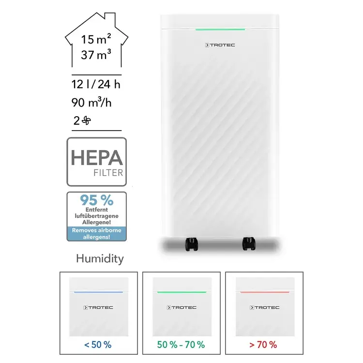 Design-Luftentfeuchter-und-Luftreiniger-TTK-27-HEPA-141812-1633591466 Õhukuivati ja õhupuhasti TTK 27 HEPA 12l/24h 15m2