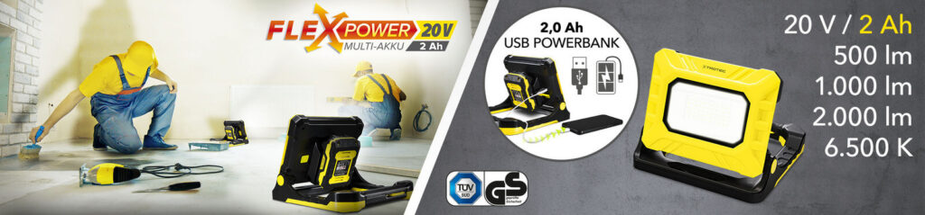 Akuga LED töövalgusti PWLS 15-20V