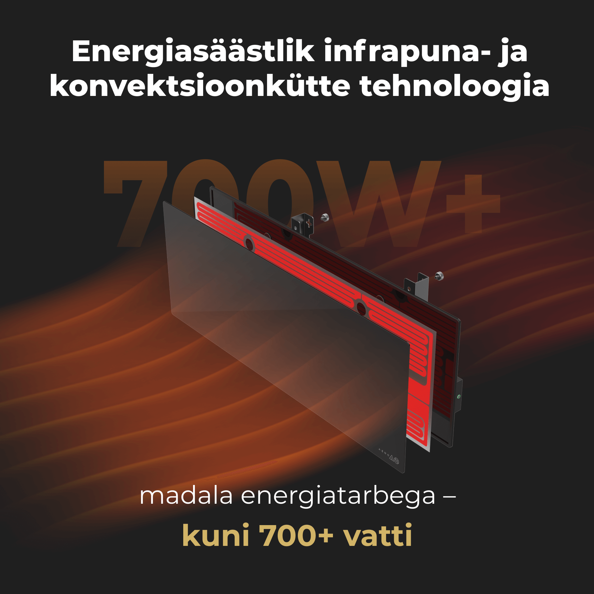 AENO Premium Eco Smart infrapuna küttepaneel