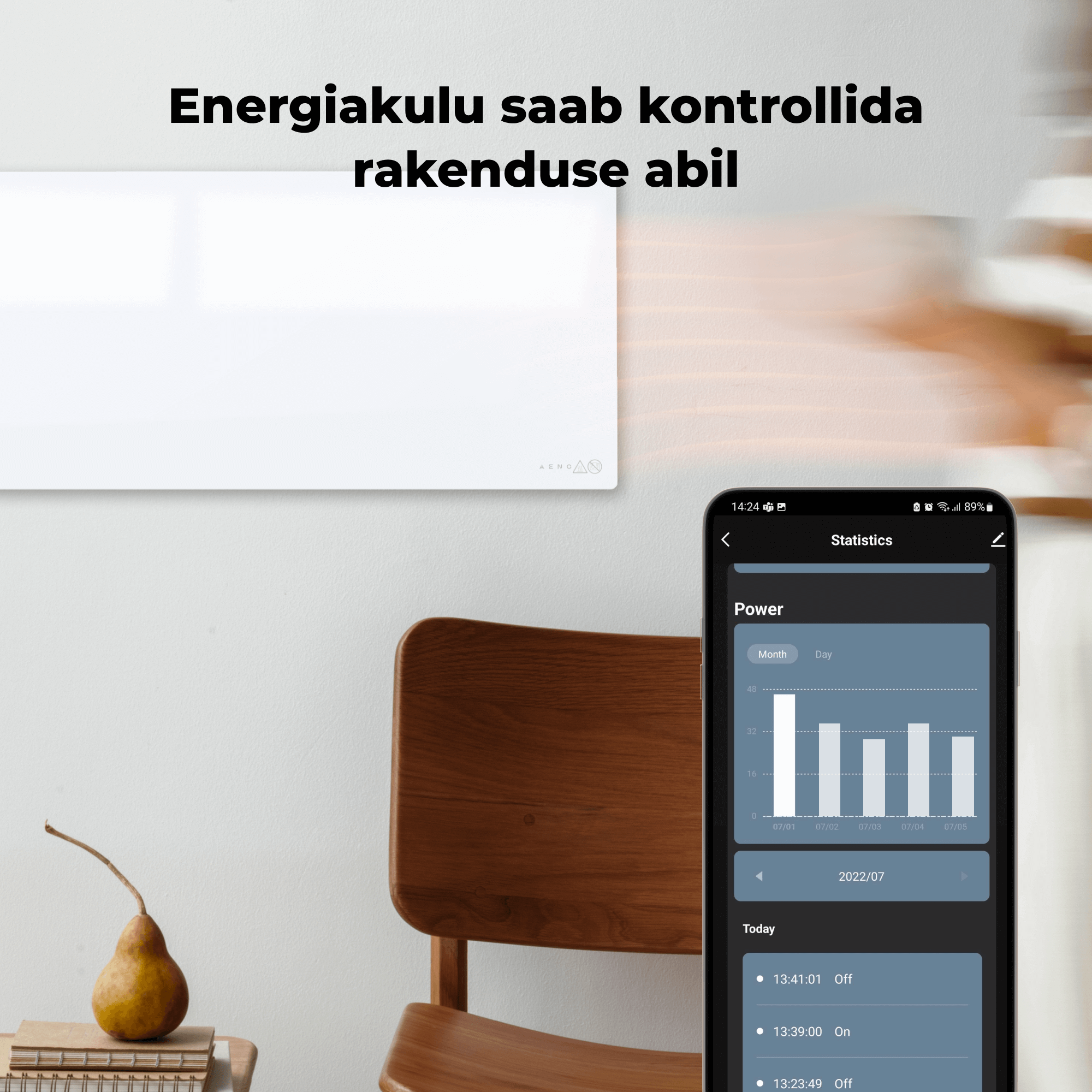 AENO Premium Eco Smart infrapuna küttepaneel