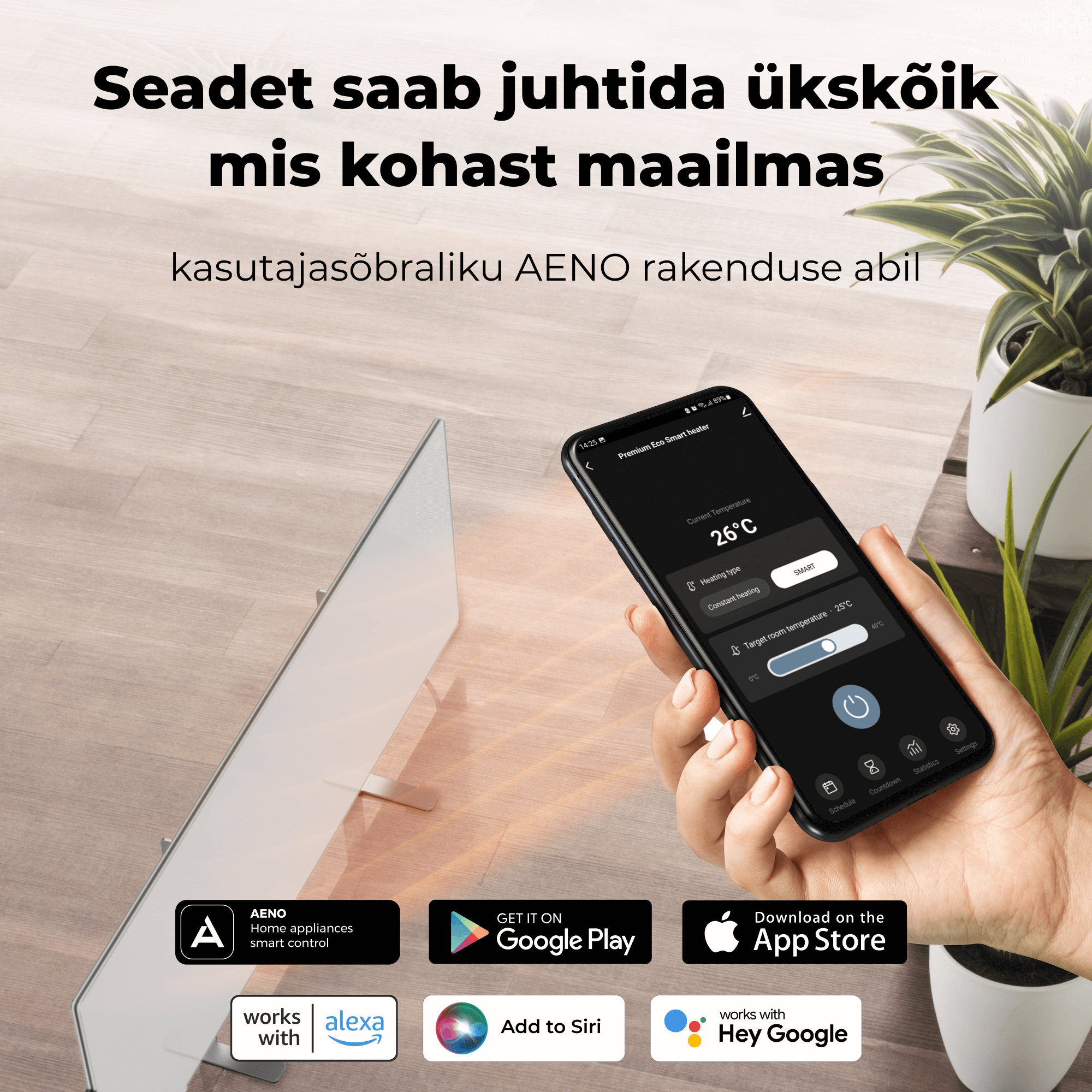 AENO Premium Eco Smart infrapuna küttepaneel