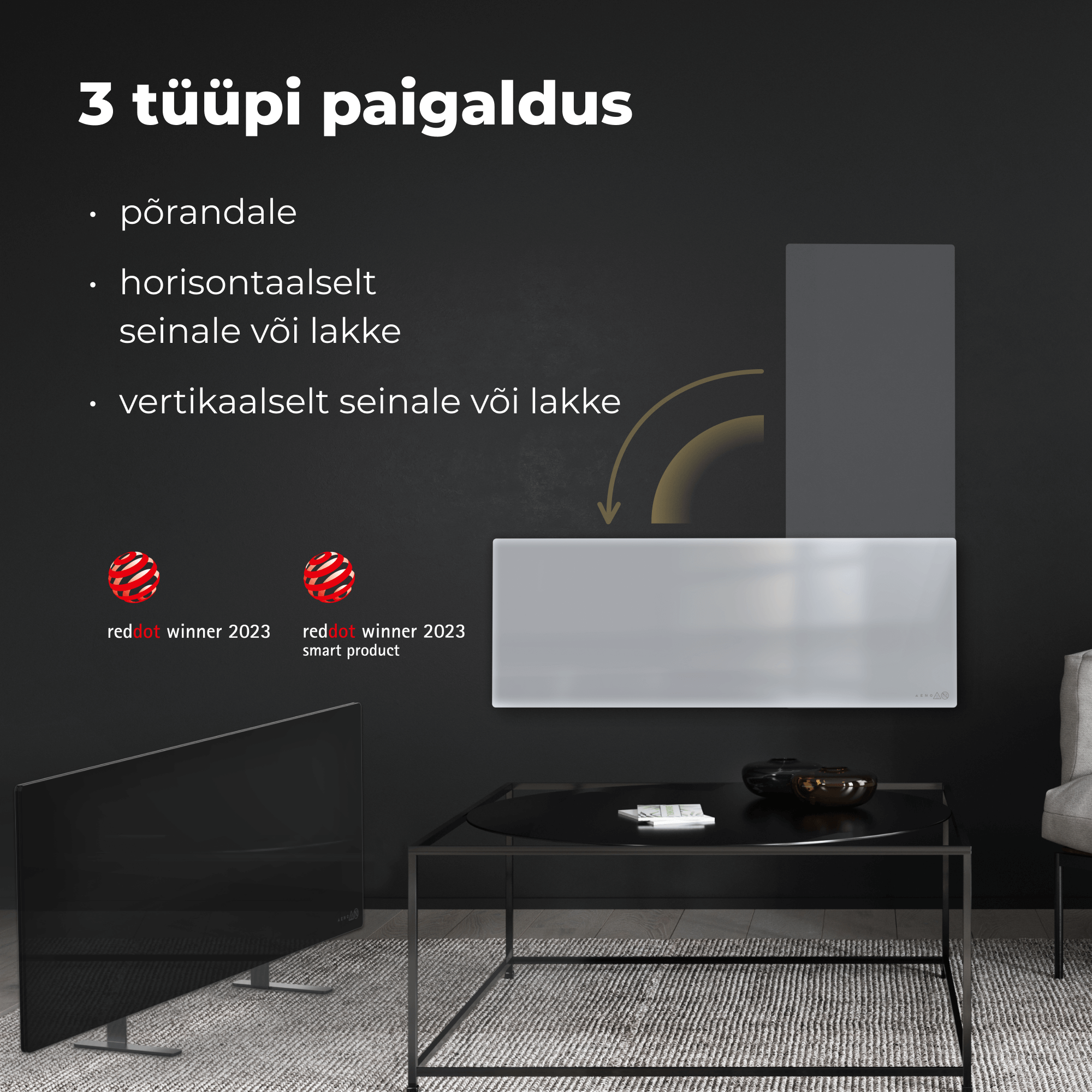 AENO Premium Eco Smart infrapuna küttepaneel