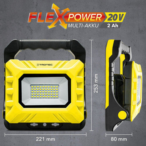 Juhtmeta LED töövalgusti PWLS 15-20V