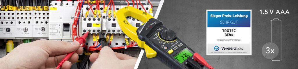 Klambriga multimeeter Trotec BE44