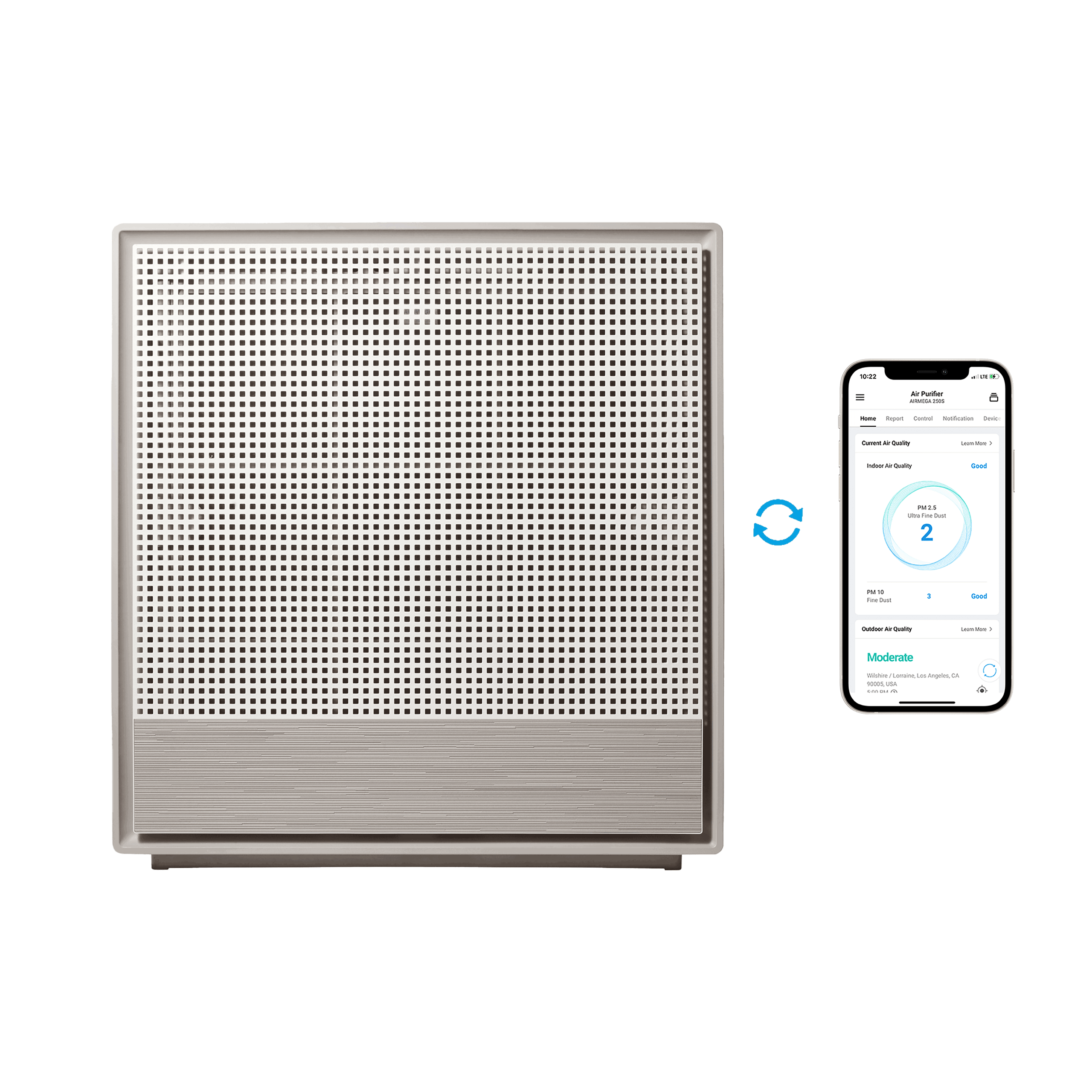 2-Product-airmega250S_APP Ülivõimas õhupuhastaja