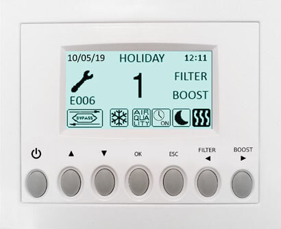 CTRL-DSP Soojustagastusega ventilatsioon