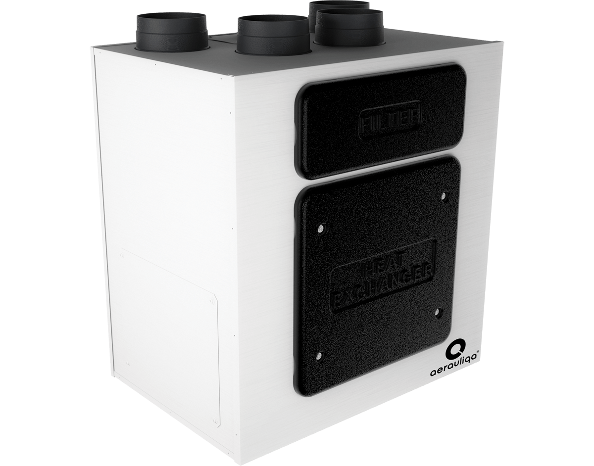 QR400 Soojusvehetiga ventilatsiooniseade