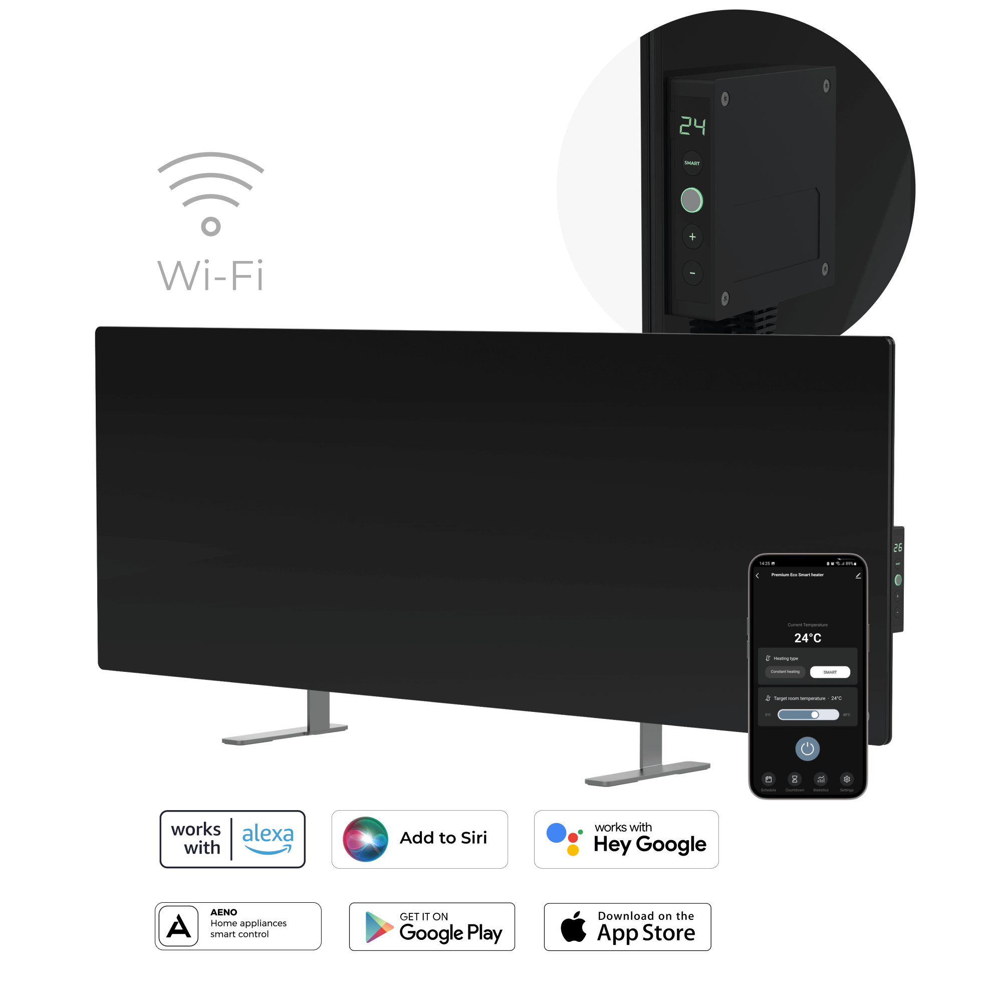 Infrapuna kütteseade AENO Premium LED Eco Smart Heate