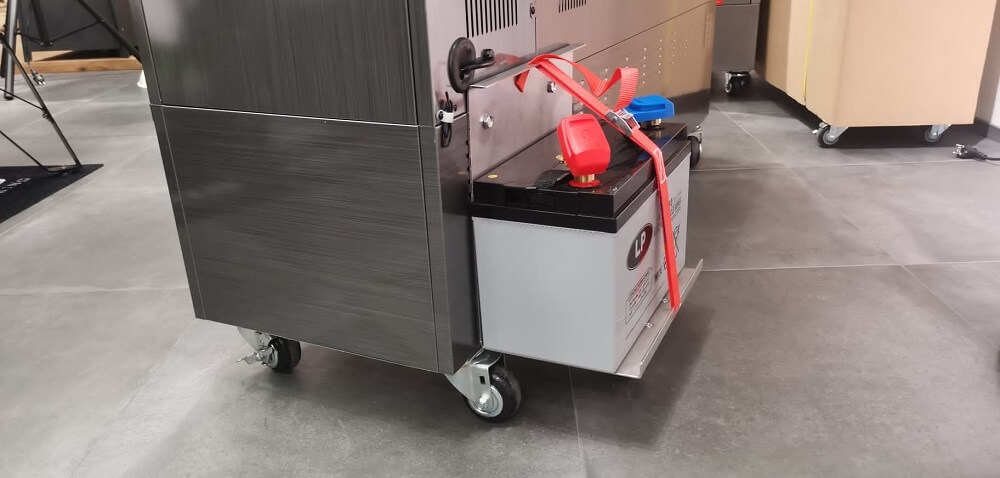 Hipers-akuga Infrapuna soojuskiirgur, diiselküttega DHOE-90, 10,4 kW, Hipers