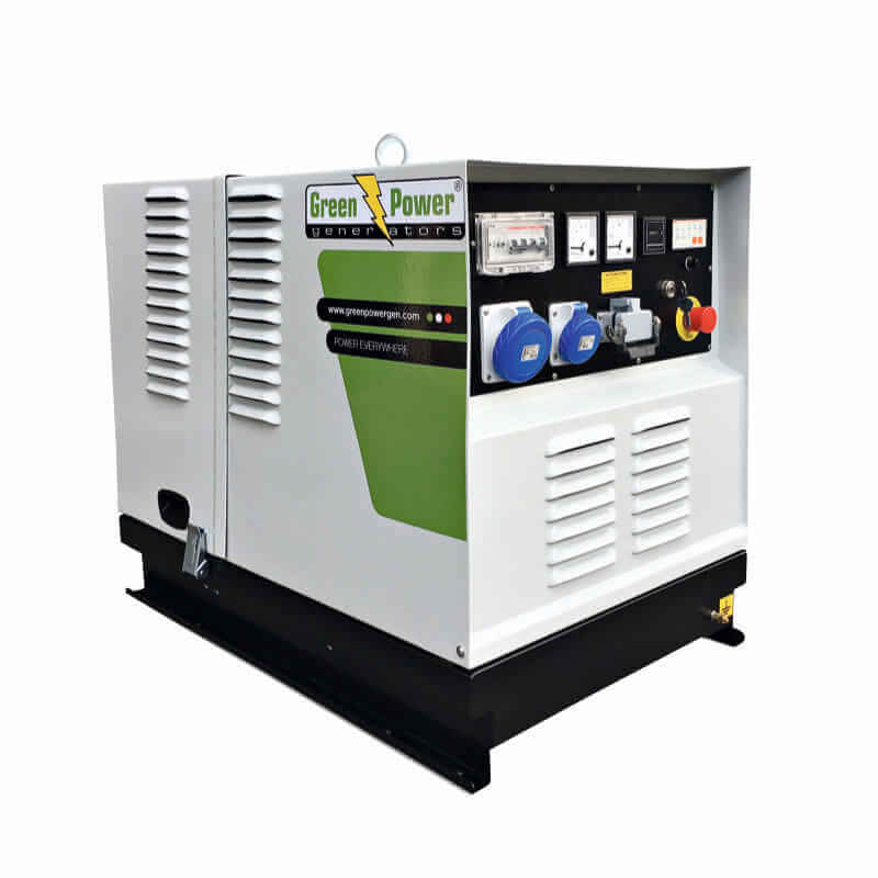 Diisel elektrigeneraator GREEN POWER GP 10000SM/LDE ühefaasiline 9,7kW GREEN POWER GP 6000SM/LDE SILENT GENERAATOR ÜHEFAASILINE ELEKTRI KÄIVITAMINE 5,5KVA