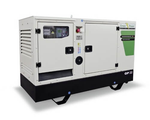 Greenpower 1500RPM s1v1 DIISEL ELEKTRIGENERAATOR GREEN POWER GP33 24-26,4KW