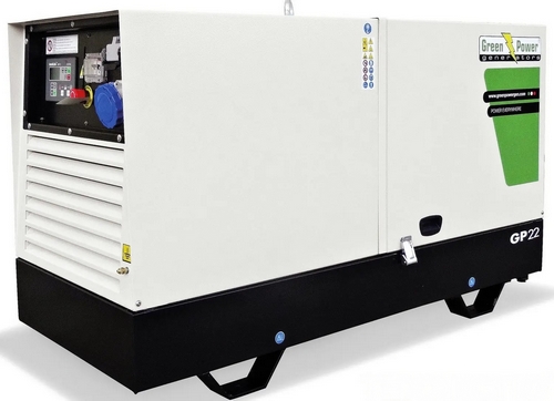 Greenpower 1500RPM s1v2 DIISEL ELEKTRIGENERAATOR GREEN POWER GP33 24-26,4KW