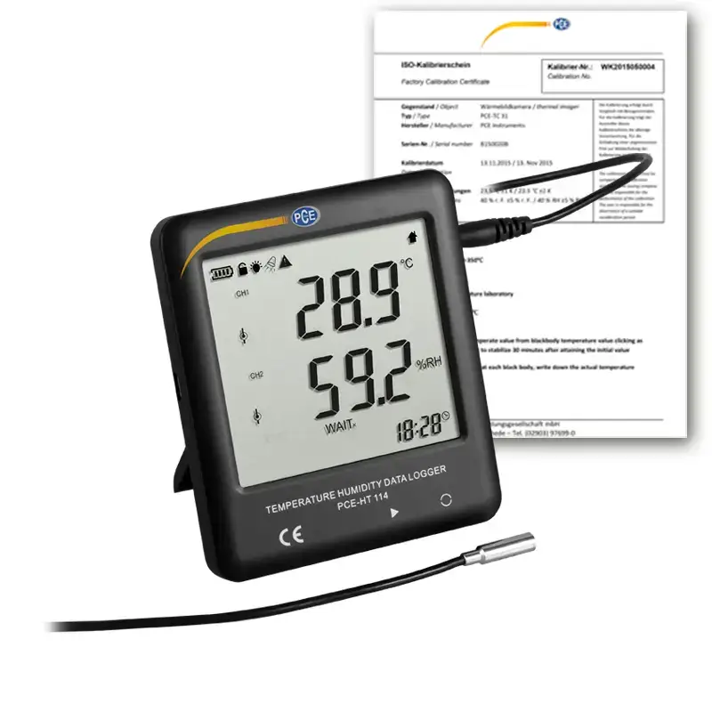 Termo-/hügromeeter PCE-HT 114-ICA