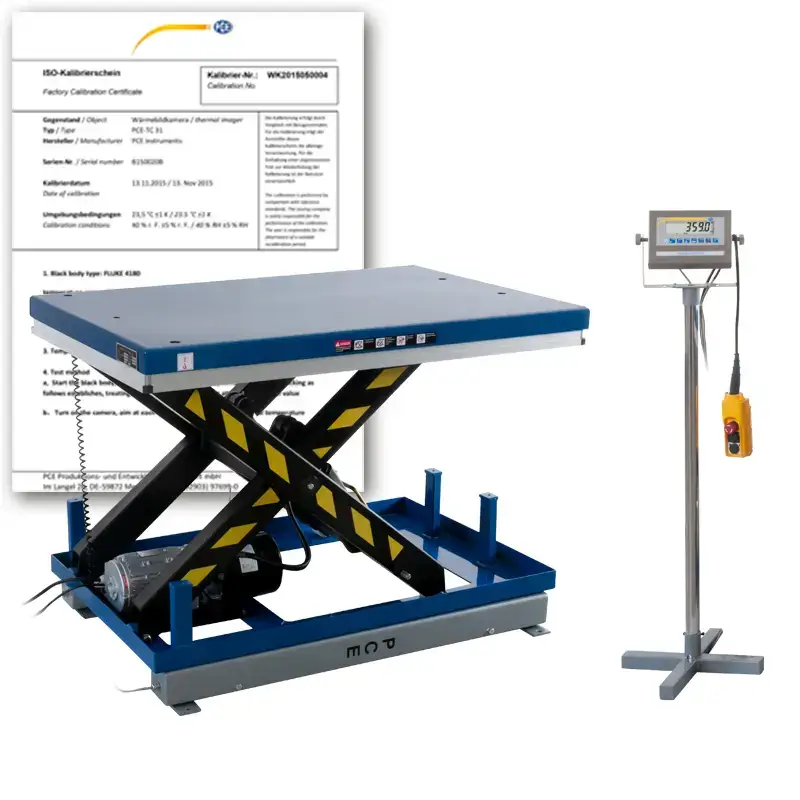pce-instruments-hubtischwaage-industriewaage-pce-hlts-2t-ica-inkl.-iso-kalibrier Tõstelaud kaal