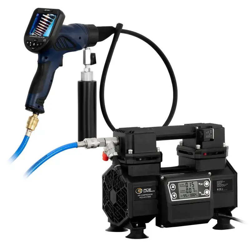 pce-instruments-endoskop-pce-ve-250-kit-inkl.-kompressor Endoskoop koos kompressoriga