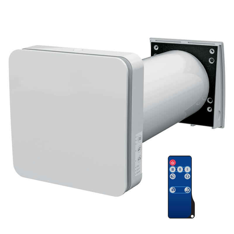 Soojustagastusega lokaalne ventilatsiooniseade Blauberg Vento inHOME mini