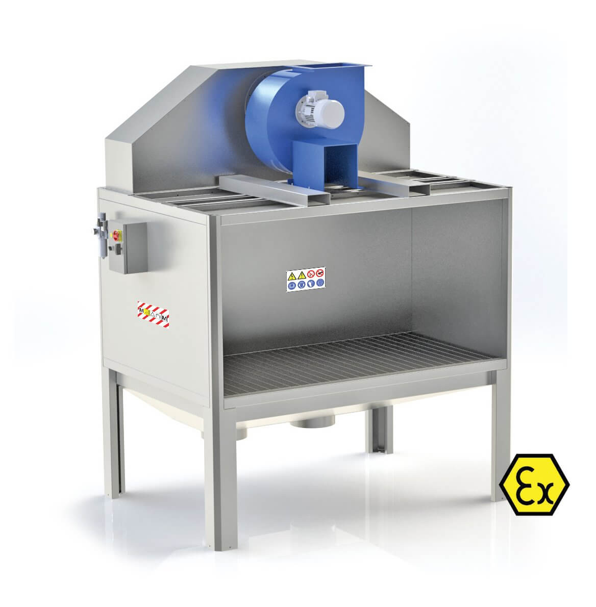 Aratombelaud-PVB-ATEX Äratõmbelaud PVB ATEX 5000-10000m3/h